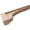 Ekena Millwork 3"W x 18"D x 6"H Thin Warren Rough Cedar Woodgrain TimberThane Corbel, Primed Tan CORUR03X18X06WARRCPR - alternate 6